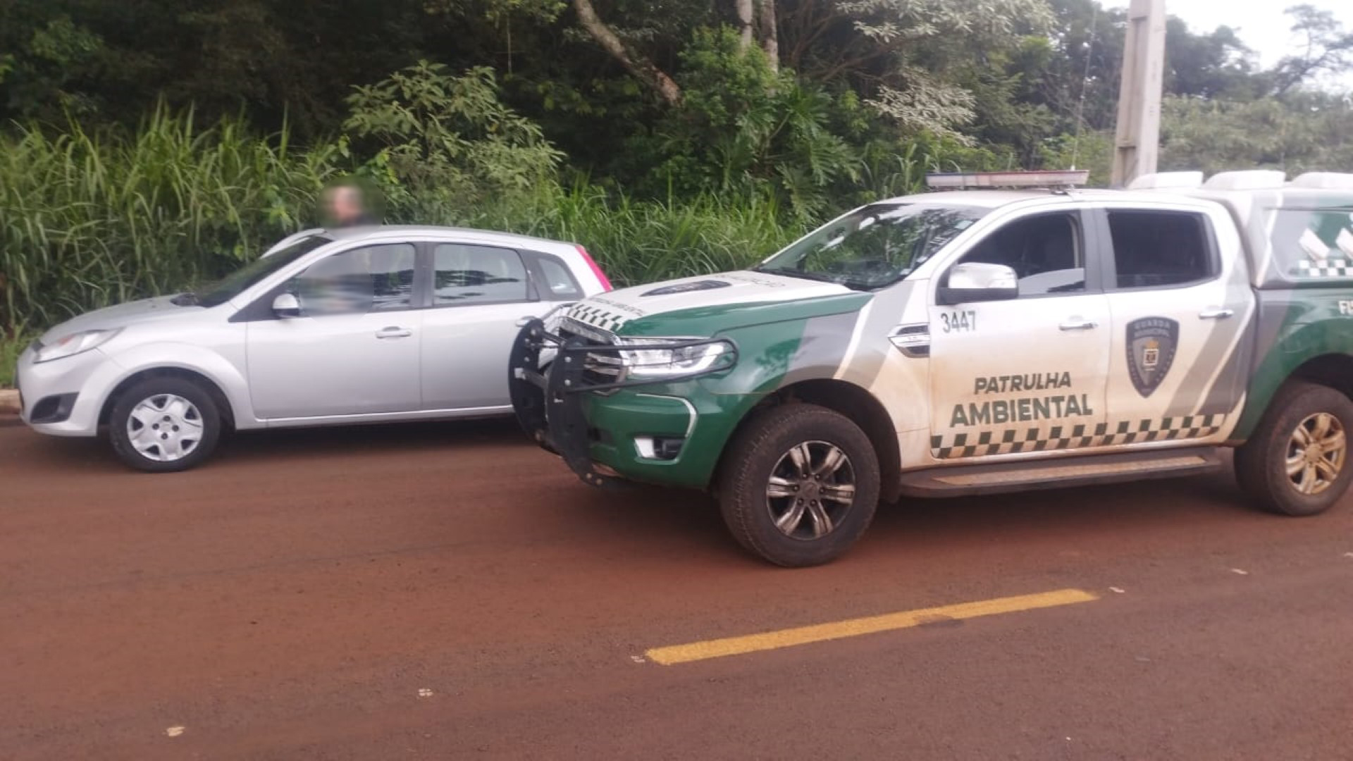 Patrulha Ambiental Flagra Descarte De Entulhos No Bairro Floresta E Realiza Autua O Cgn O