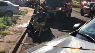 Homem morre após ser baleado na Rua São Roque no Bairro Periolo