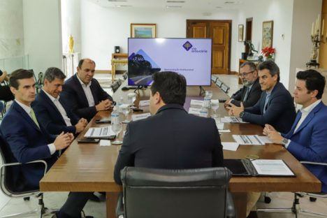 Em reunião com governador, Grupo Pátria reforça início dos trabalhos no Lote 1 no Paraná