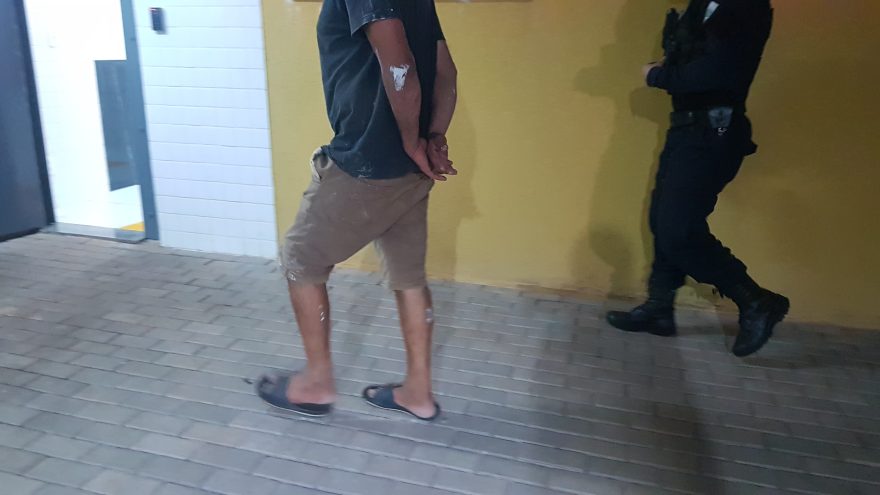 Homem é preso no Melissa após ameaçar esposa grávida com faca