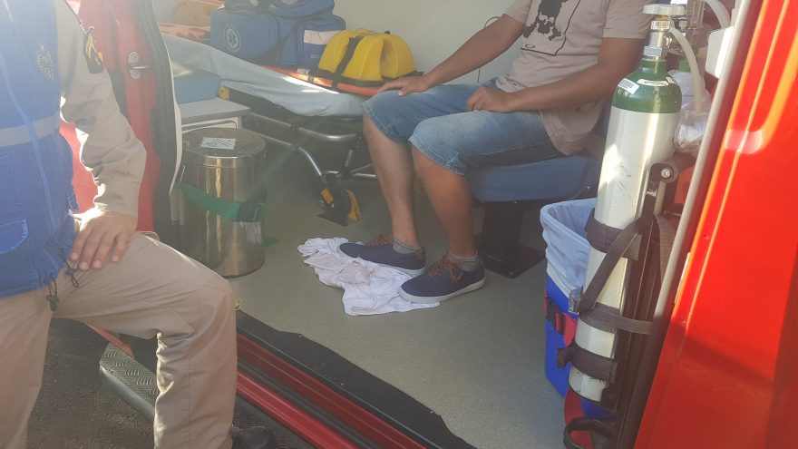 Homem fica ferido em acidente no Florais do Paraná