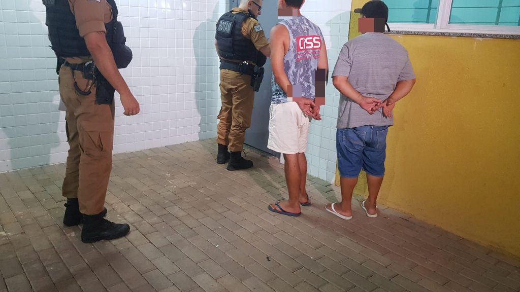 Dois são detidos em Santa Tereza do Oeste com maconha