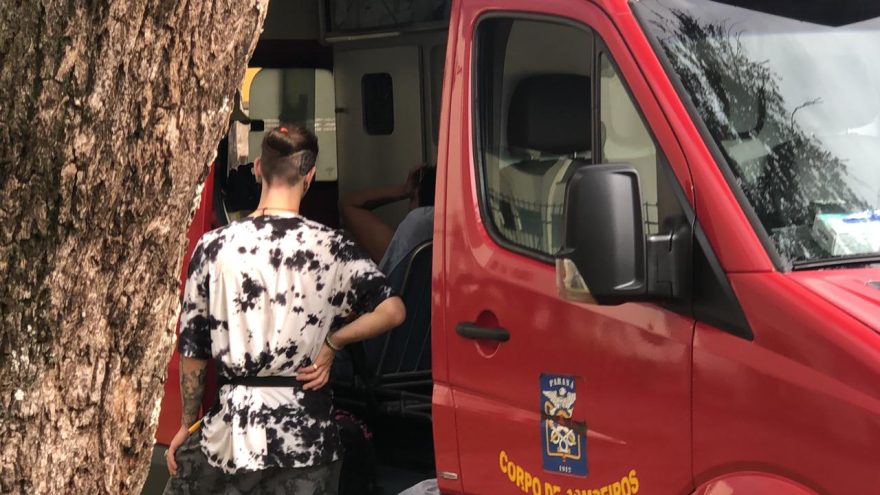 Siate é mobilizado para atender pessoa ferida na rua Natal