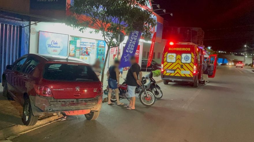 Jovem sofre fratura exposta em acidente no Floresta