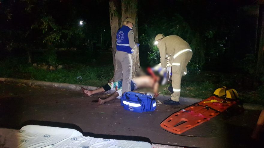 Homem é esfaqueado no Bosque do Parque Verde