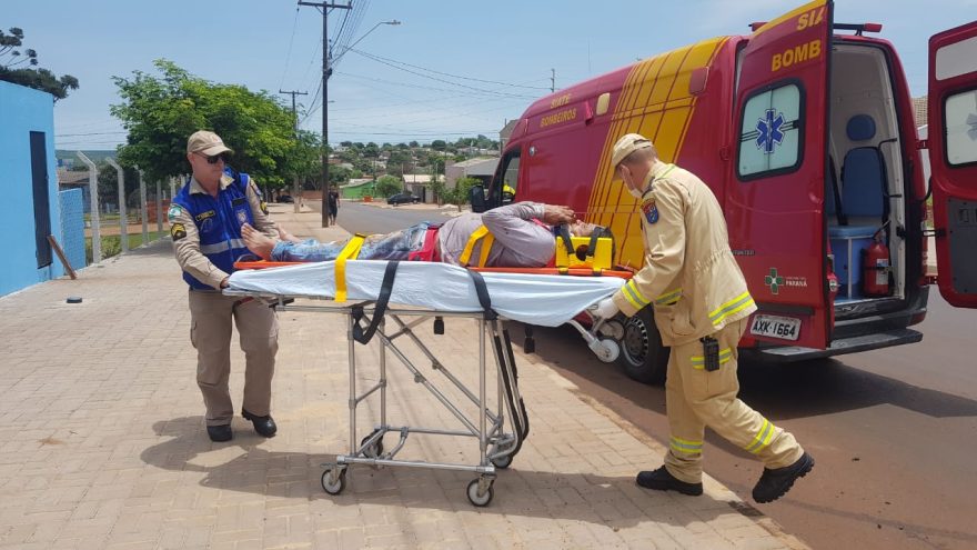 Homem sofre lesão na cabeça após ser atingido por tampa de caixa de gordura no Bairro Brasmadeira