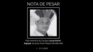 Líder pataxó hã-hã-hãe é assassinado em emboscada no sul da Bahia