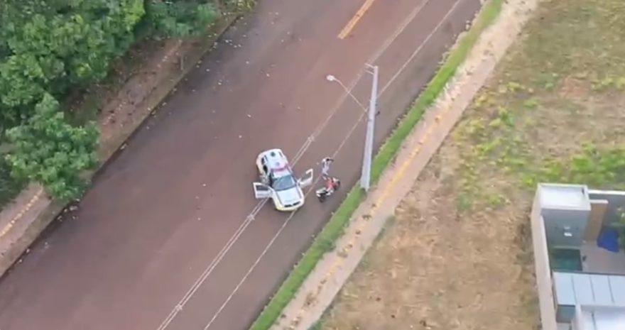 Veja a perseguição a motoqueiros fujões em Toledo