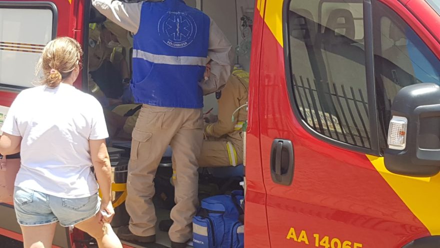 Idoso de 65 anos sofre queda enquanto fazia manutenção no telhado no Bairro Brasília