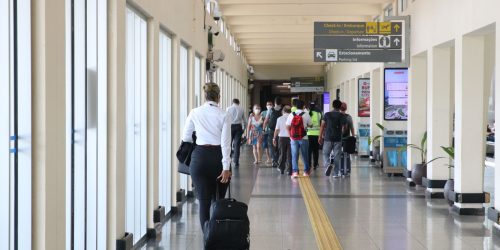 Imagem referente a Check in do Aeroporto de Congonhas apresenta falha em ar-condicionado