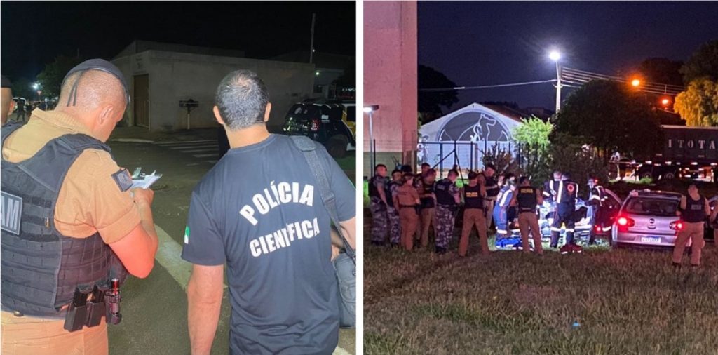 Quatro assaltantes morrem em confronto com a Rotam em Paiçandu