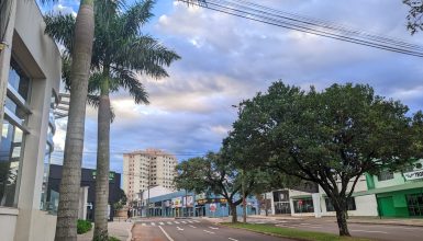 Imagem referente a Quinta-feira deve ser nublada com máxima de 26°C em Cascavel