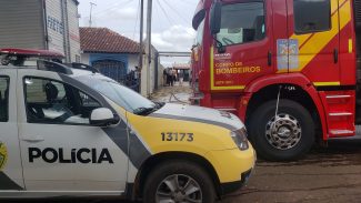 Incêndio criminoso em quitinete mobiliza Bombeiros e Polícia Militar no Esmeralda