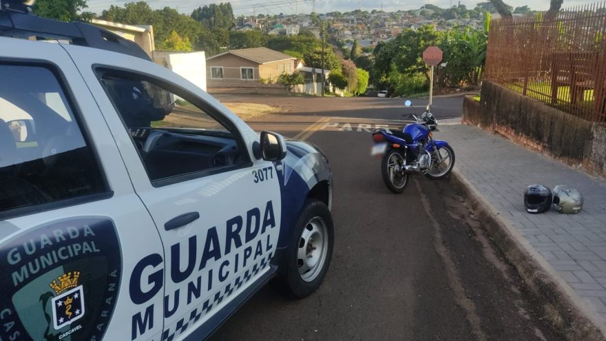 Moto furtada no dia 26 de dezembro é recuperada pela GM no Santa Felicidade