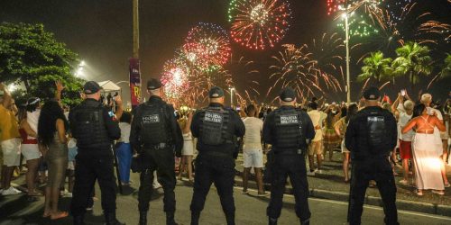 Imagem referente a Segurança no réveillon do Rio tem prisões por reconhecimento facial