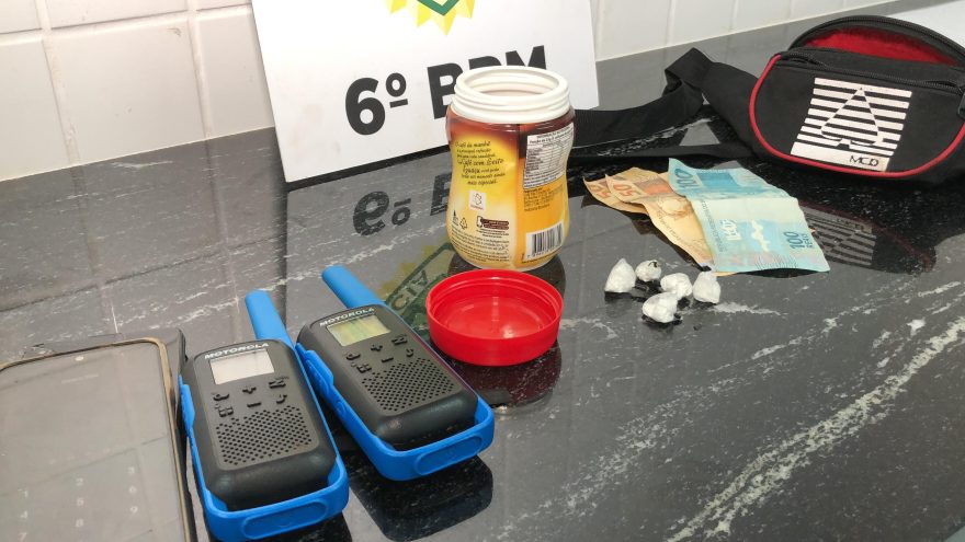 Suspeito de tráfico de drogas é detido em Agro Cafeeira