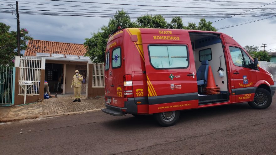 Trabalhador se corta com cerâmica e é socorrido pelo Siate no Bairro Neva