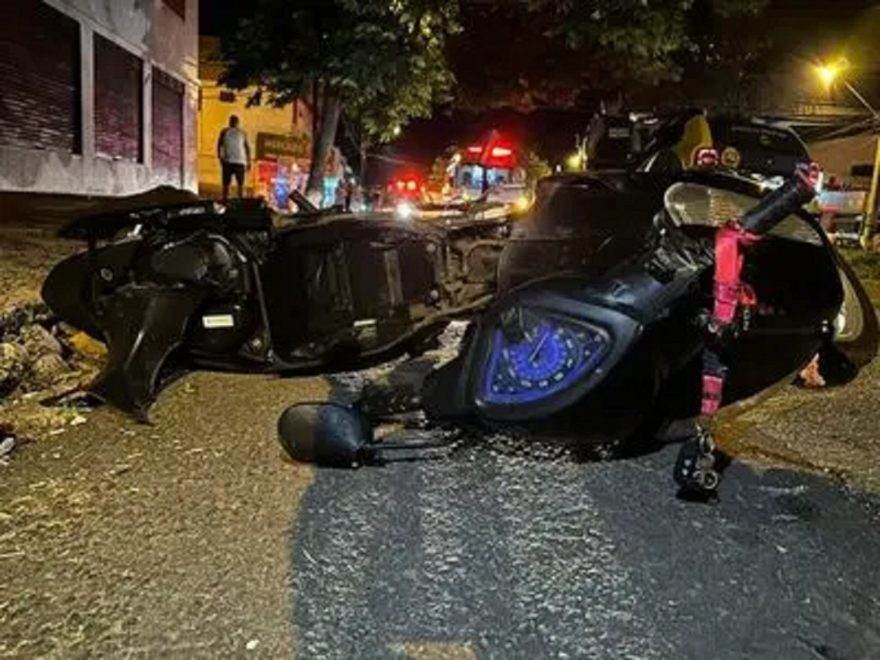 Condutor de carro deixa motociclista em estado grave e é preso por embriaguez