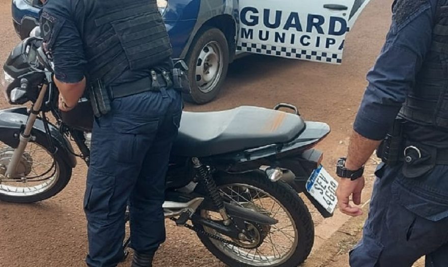 Motocicleta furtada no Parque São Paulo é localizada no 14 de Novembro