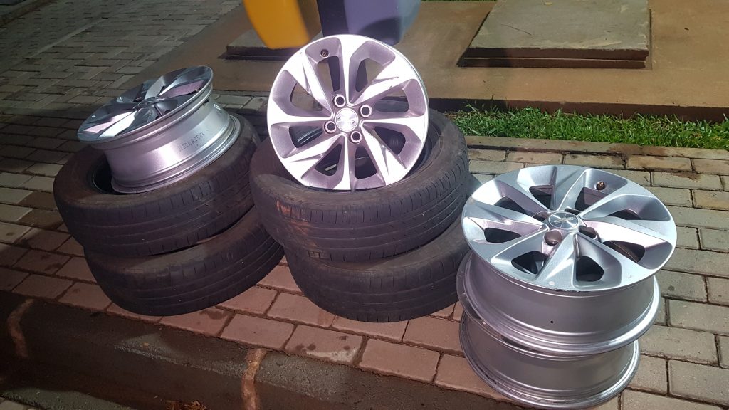 Rodas furtadas de Onix são recuperadas no Esmeralda