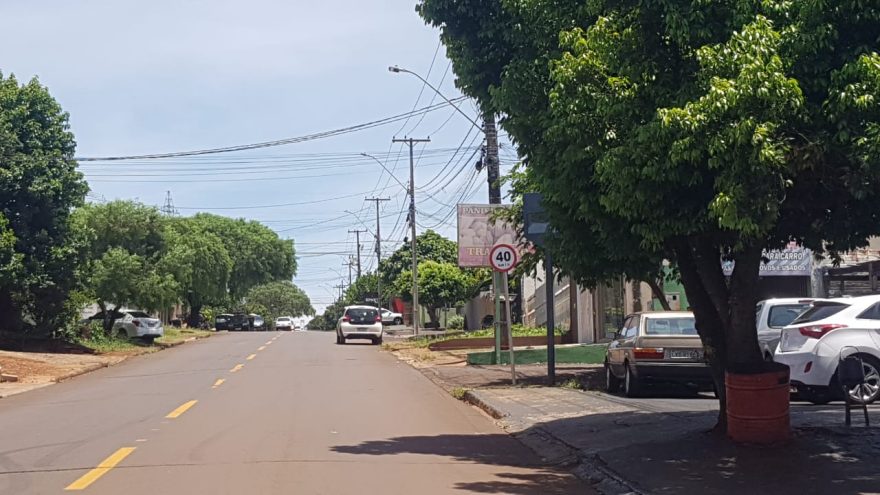 Internautas reclamam de radar ‘escondido’ em meio a galhos de árvore no Santa Felicidade