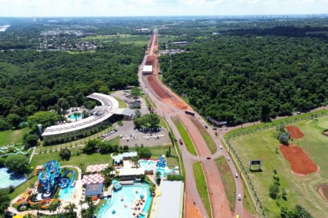Duplicação da Rodovia das Cataratas chega a 24,76% de execução