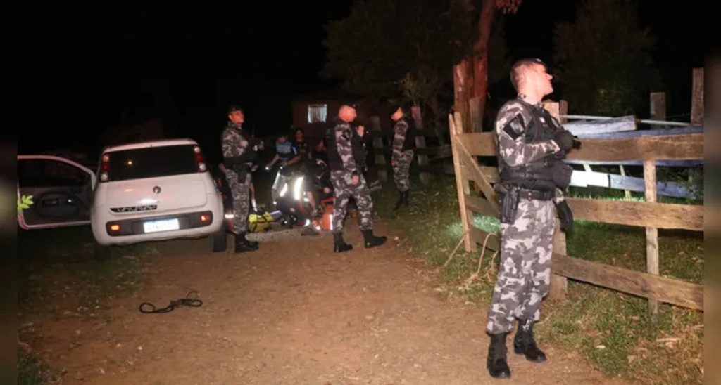Briga entre filhos termina com pai baleado na nuca em Ponta Grossa
