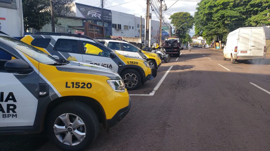Polícia Militar apreende motocicletas em operação na Rua Erechim