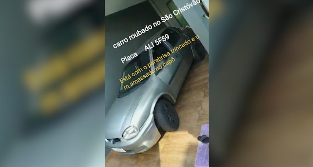 Corsa Classic foi furtado no Bairro São Cristóvão