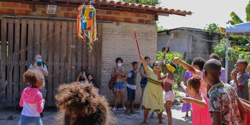 Imagem referente a Projeto ensina cultura africana e afro-brasileira com brincadeiras