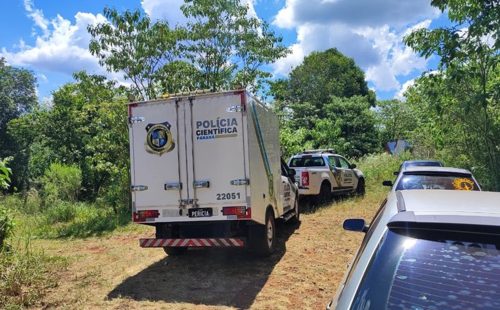 Corpo de jovem é encontrado com marcas de faca em Verê Imagem referente a Corpo de jovem é encontrado com marcas de faca em Verê