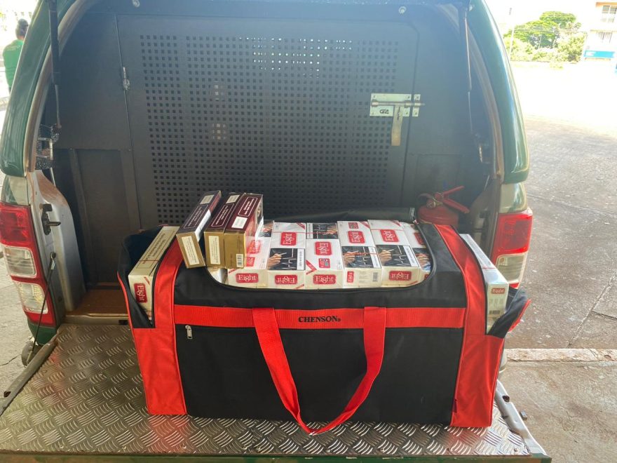 Guarda Municipal apreende grande quantidade de cigarros contrabandeados do Paraguai