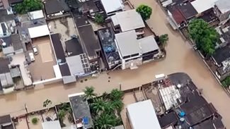 Temporal prejudica abastecimento de água no Grande Rio