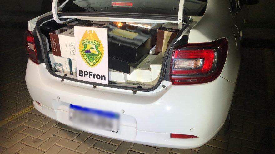 BPFron apreende contrabando de vinhos avaliado em cerca de R$ 10 mil na BR-277