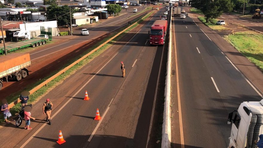 Polícia Rodoviária realiza operação contra o uso de escapamentos irregulares em Cascavel