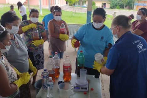 Sanepar abre inscrições para oficina de sabão caseiro em Manoel Ribas