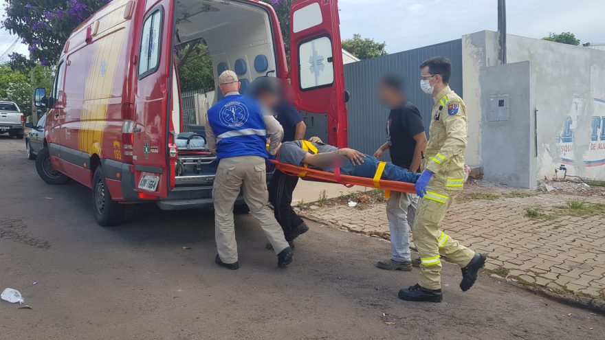 Homem fica ferido ao ser atingido por máquina de 400 kg no Parque São Paulo