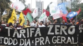 Passe Livre faz manifestação em São Paulo contra aumento da tarifa