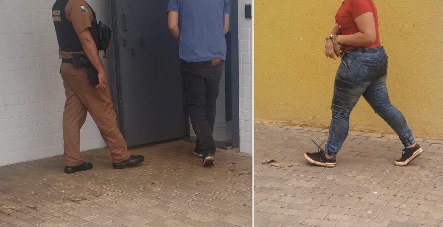 Dois são detidos em posse de faca, facão e revólver calibre .32 após briga em festa