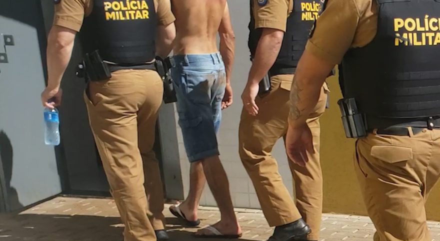 Homem é detido após descumprir medida protetiva no Santos Dumont