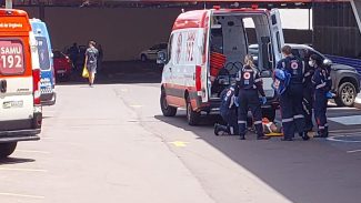 Grande efetivo é mobilizado para atender mulher em surto agressivo no bairro Neva