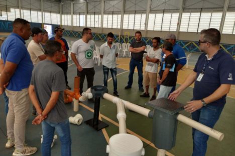 Sanepar promove curso para encanadores com foco na ligação de esgoto em Arapongas