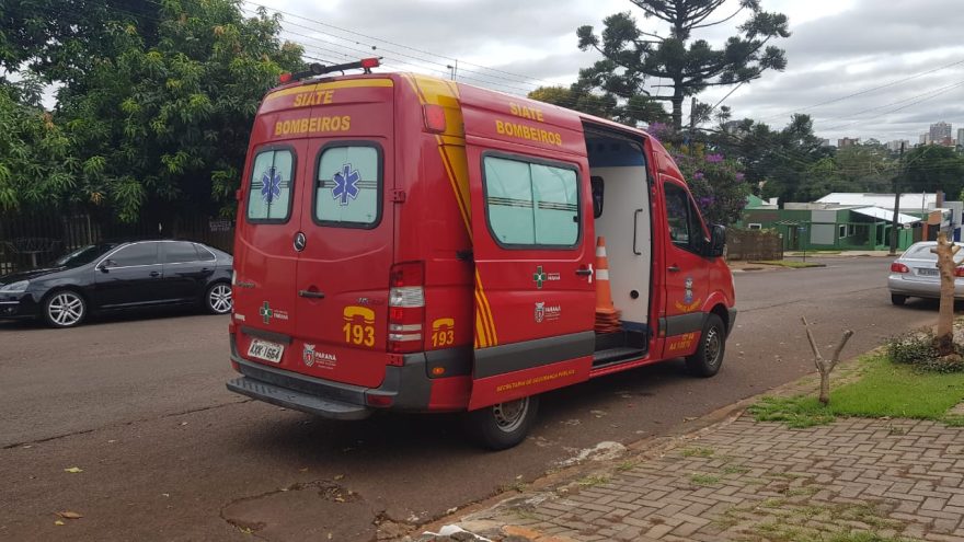 Idoso sofre queda em residência na Rua São Luiz