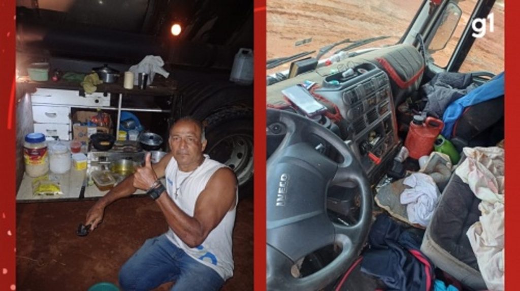 Caminhoneiro é encontrado morto com mãos e pés amarrados dentro do veículo no Paraná Caminhoneiro é encontrado morto com mãos e pés amarrados dentro do veículo no Paraná