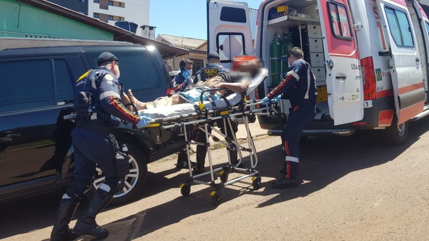 Equipe do GMAU age rápido e resgata paciente que infartou em residência no Cancelli