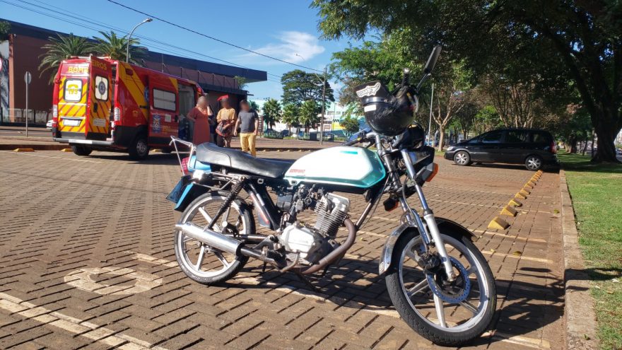 Siate é mobilizado após acidente entre motocicletas na Avenida Brasil