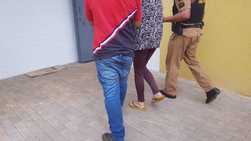 Casal acusado de realizar furto é detido pela PM em Boa Vista da Aparecida e encaminhado a Cascavel