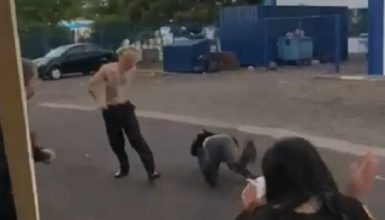 Imagem referente a Futuros 'profissionais' são flagrados em briga generalizada após formatura em Cascavel