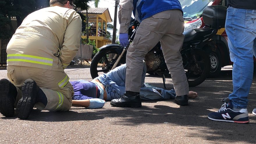 Motociclista fica ferido ao se envolver em colisão com Ranger no Canadá