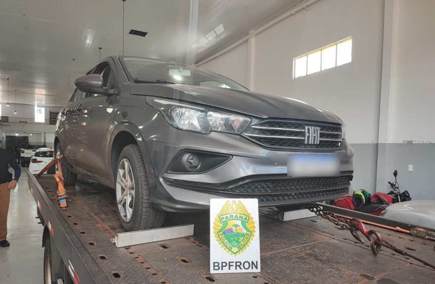 Cronos com alerta de furto é recuperado pelo BPFron
